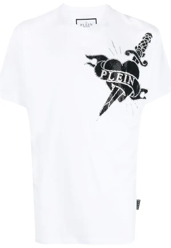 Philipp Plein t-shirt - Vit