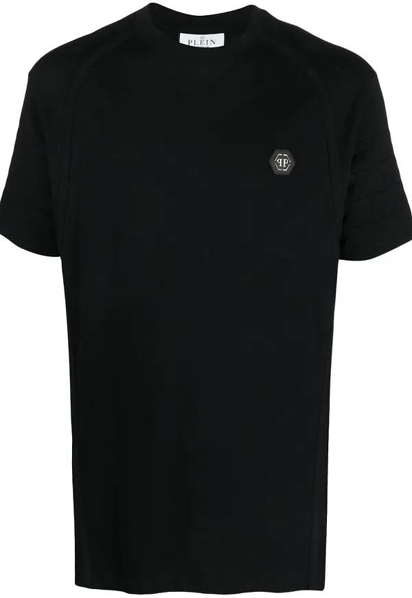 Philipp Plein t-shirt med dödskalletryck - Svart