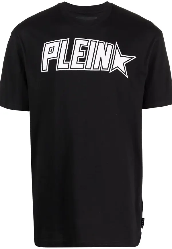 Philipp Plein t-shirt med tryck - Svart