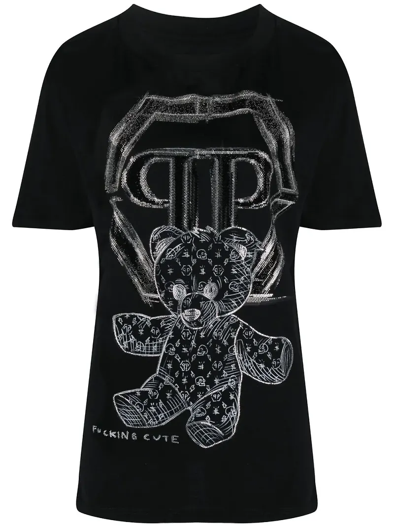 Philipp Plein Teddy Bear t-shirt - Svart