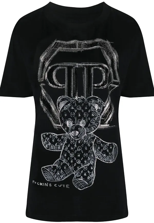 Philipp Plein Teddy Bear t-shirt - Svart