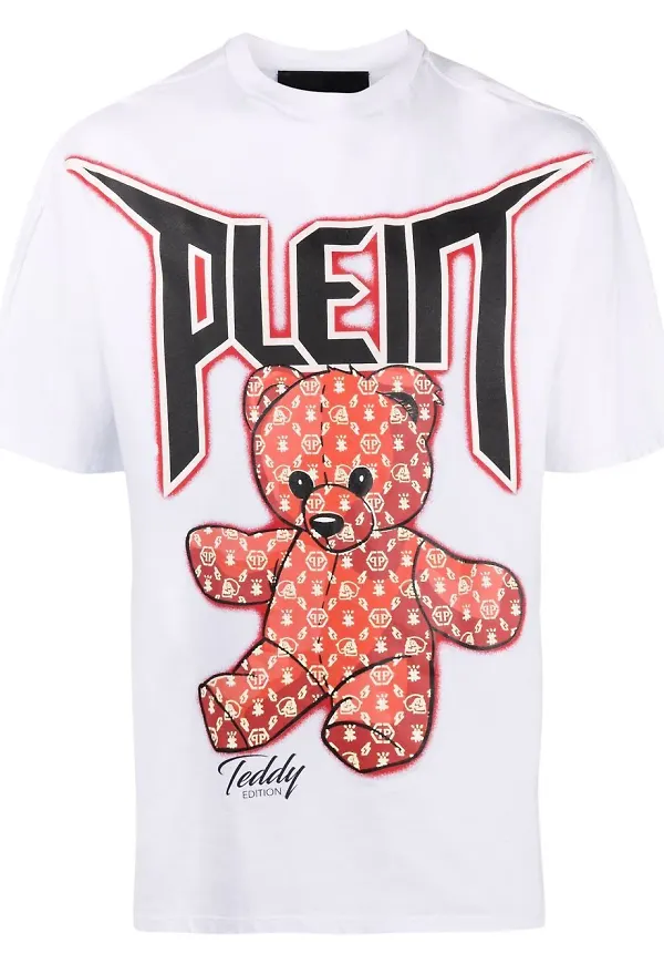 Philipp Plein Teddy Bear t-shirt - Vit