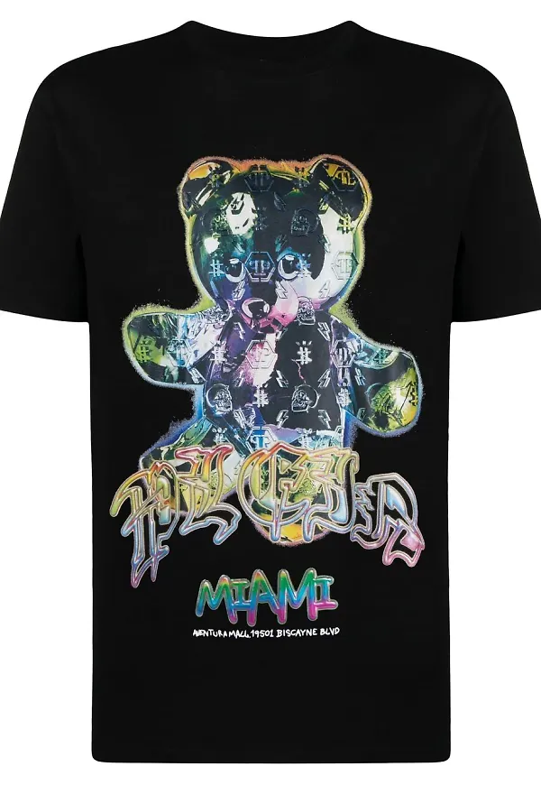 Philipp Plein Teddy Glass t-shirt - Svart