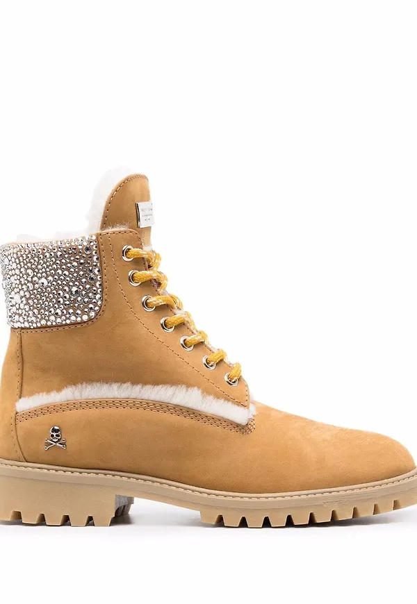 Philipp Plein The Hunter vandrarkängor - Neutral