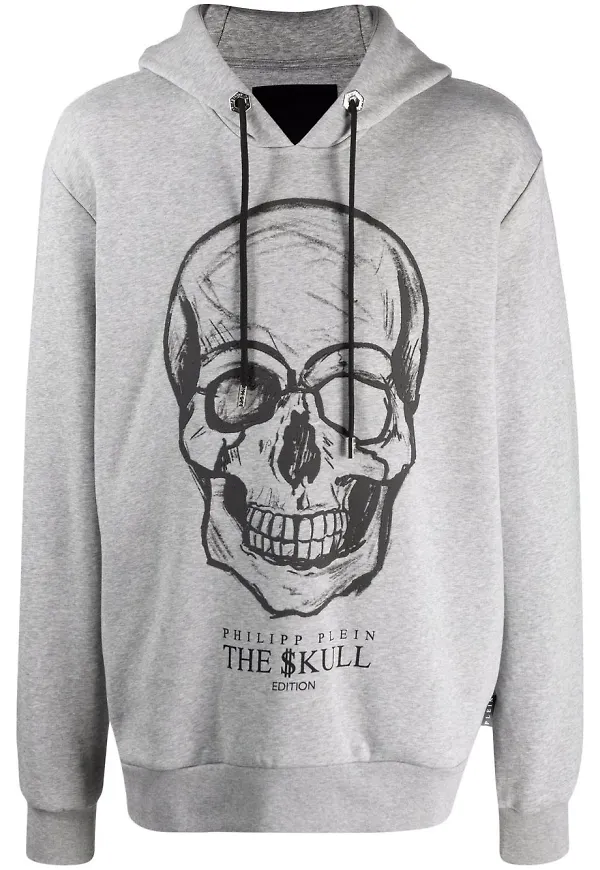 Philipp Plein The Skull hoodie - Grå