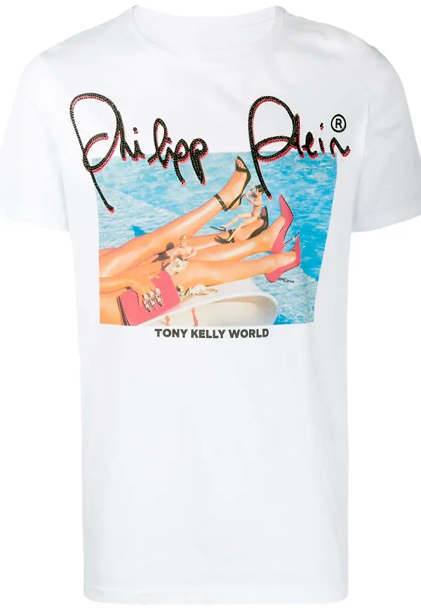 Philipp Plein Tony Kelly t-shirt - Vit