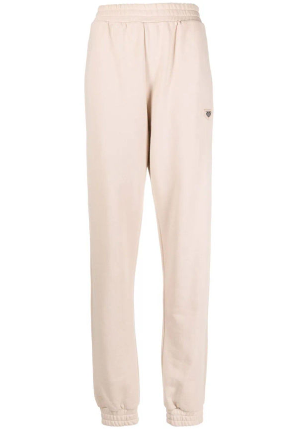 Philipp Plein trackpants med hög midja - Neutral