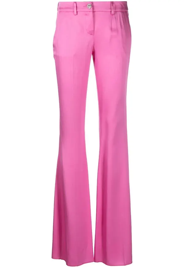 Philipp Plein utsvängda byxor - Rosa