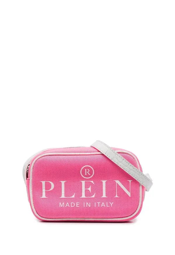 Philipp Plein väska med anktryck - Rosa