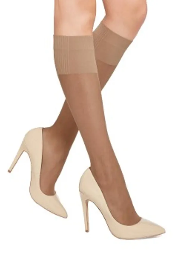 Philippe Matignon Strumpbyxor Knee High Premiere 40 Brun polyamid M/L Dam