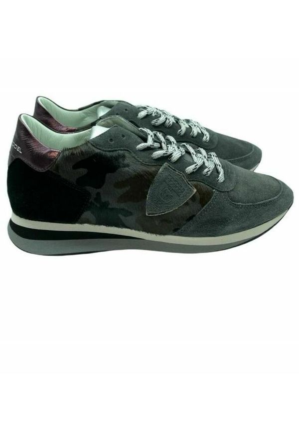 Philippe Model - Sneakers - Grön - Dam - Storlek: 39 Eu,38 Eu,40 Eu,37 Eu,36 EU