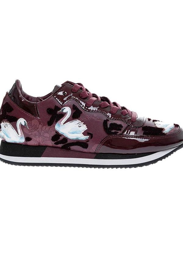 Philippe Model - Sneakers - Röd - Dam - Storlek: 39 Eu,41 Eu,40 EU
