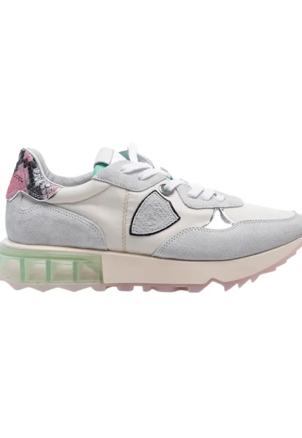 Philippe Model Mondial sneakers gata Beige, Dam