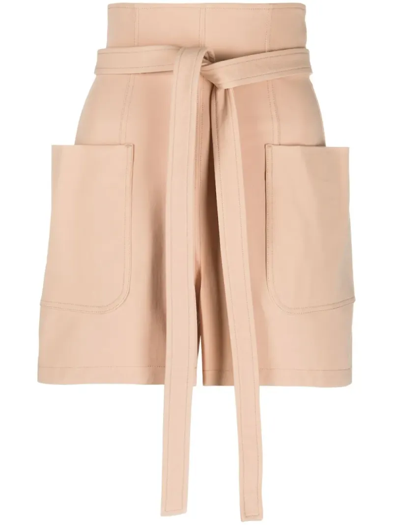 Philosophy Di Lorenzo Serafini korta shorts med hög midja - Rosa