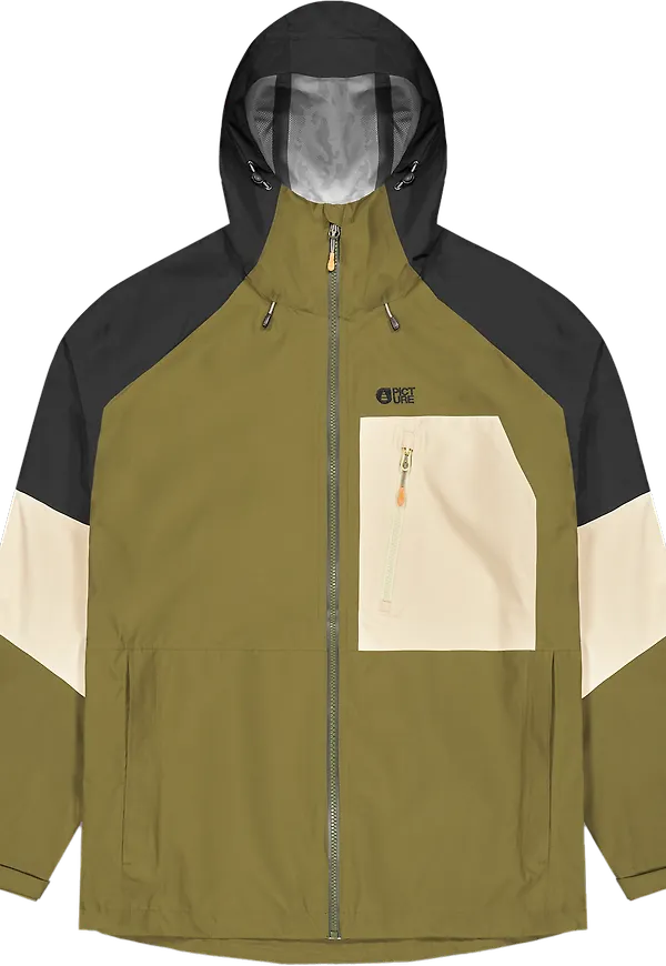 Picture Organic Clothing Men's Abstral+ 2.5-Layer Jacket Tobacco