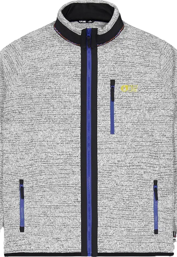 Picture Organic Clothing Men's Dauwy Fz Fleece Grey Melange