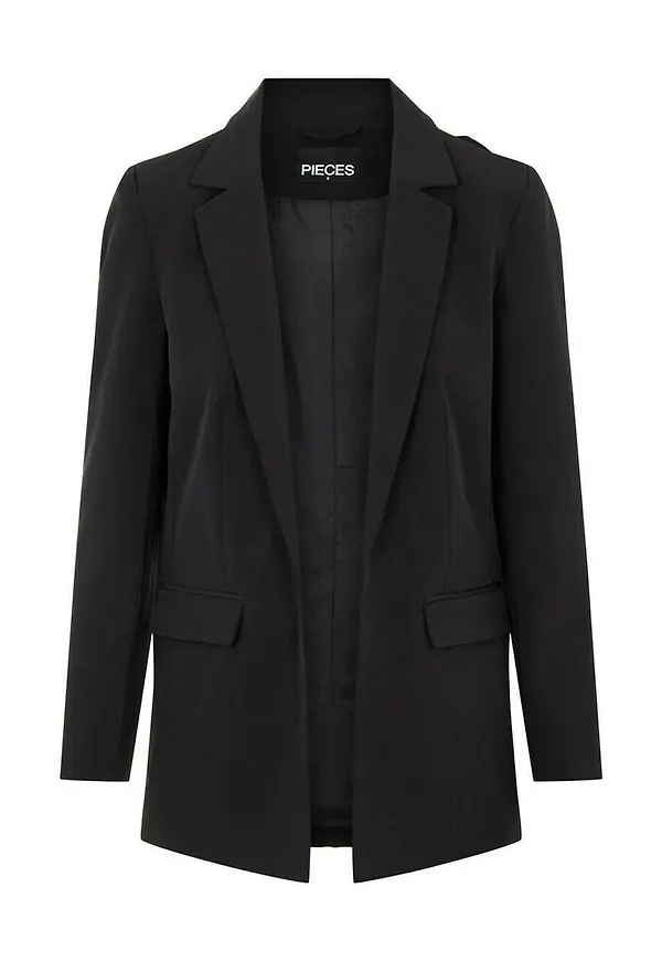 Pieces - Blazer - Svart - Dam - Storlek: S,M