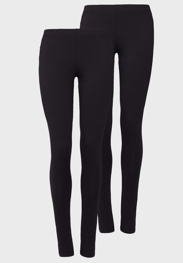 Pieces - Byxor & Shorts - Pcmaja Legging 2 Pack Noos - Byxor & Shorts