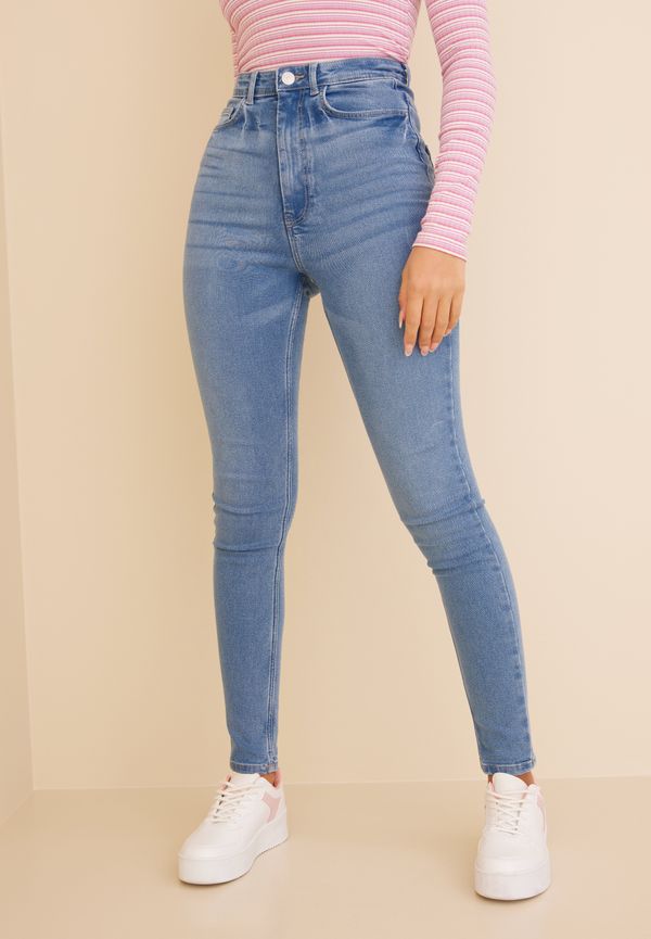Pieces - High waisted jeans - Pchighfive Flex Ultra High Lb Noos - Jeans