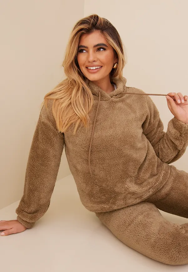 Pieces - Hoodies - Pccarli Ls Fleece Sweat Bc - Tröjor