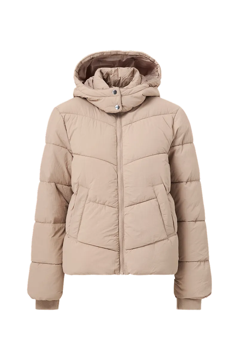 pieces - Jacka pcJamilla Short Puffer Jacket - Brun