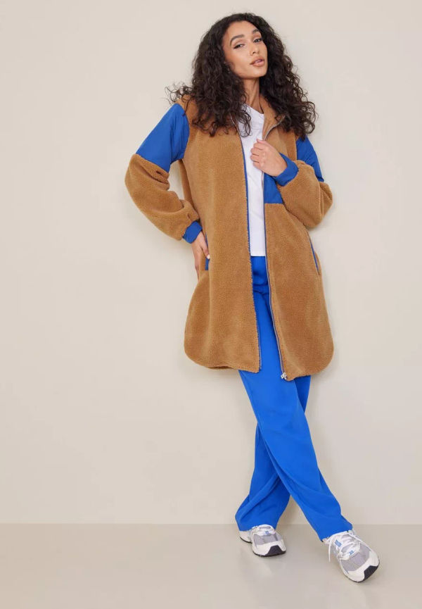Pieces - Jackor - Biscuit Deep Ultramarine - Pcjeddy Ls Jacket D2D - Jackor & Kappor - Jackets