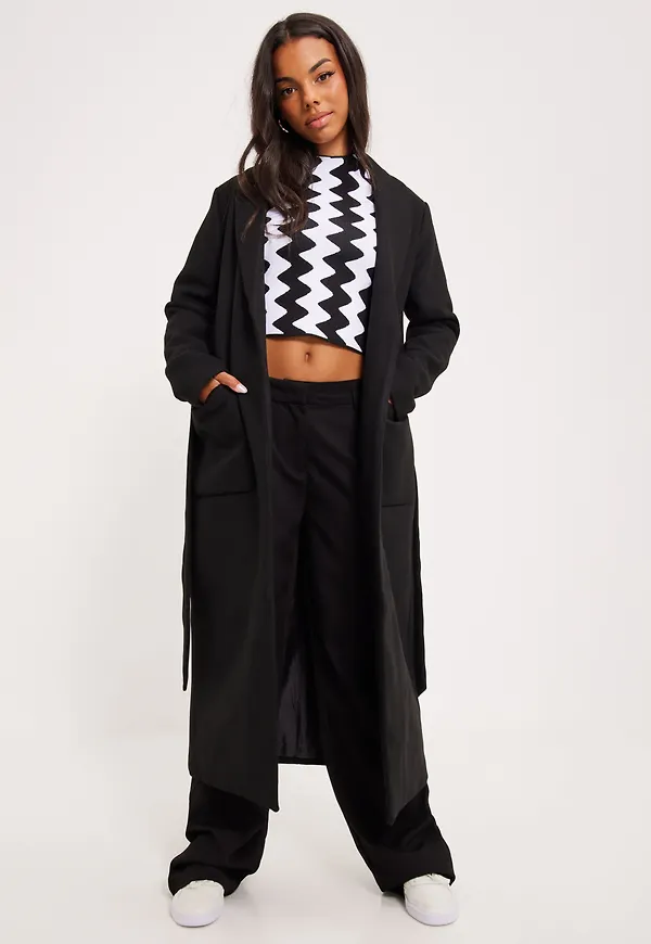 Pieces - Kappor - Pcalica Ls Wool Long Jacket Kac - Jackor - Coats