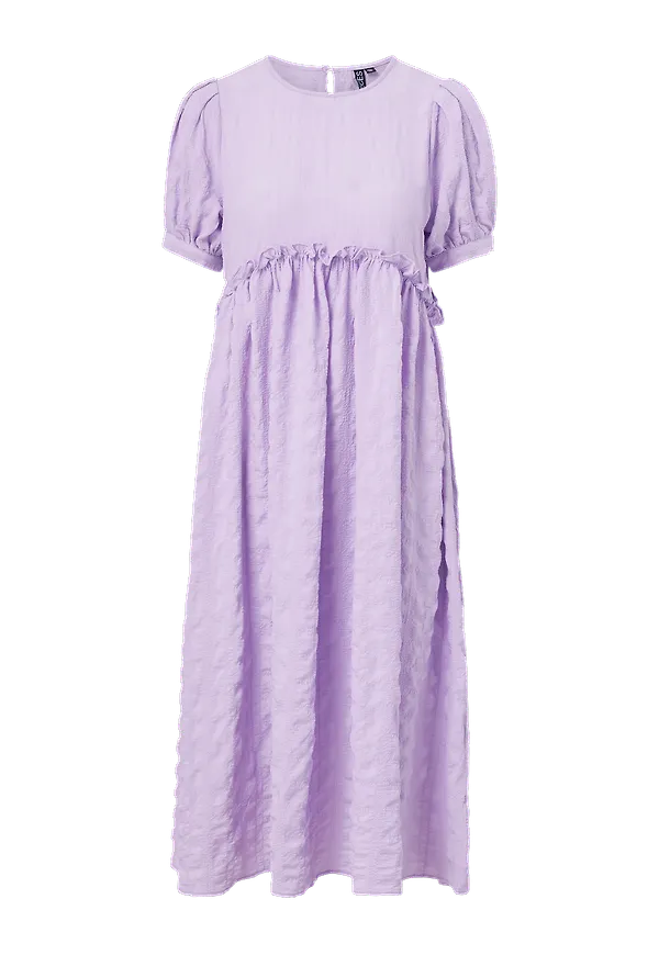 pieces - Klänning pcLima SS Midi Dress D2D - Lila