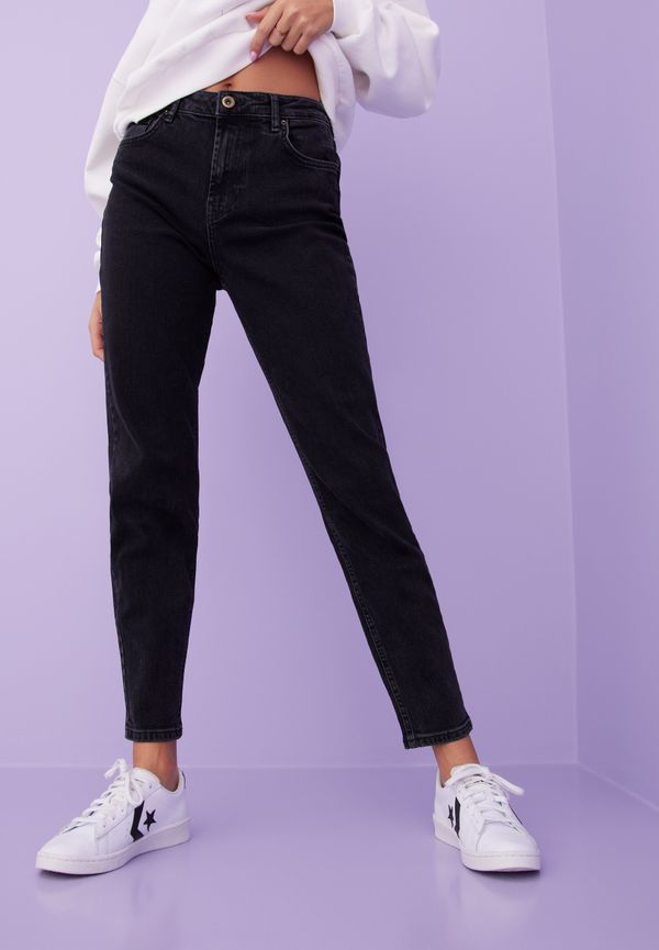 Pieces - Loose fit - Pcleah Mom Hw Ank BL650-Ba/Noos Bc - Jeans - Loose fit