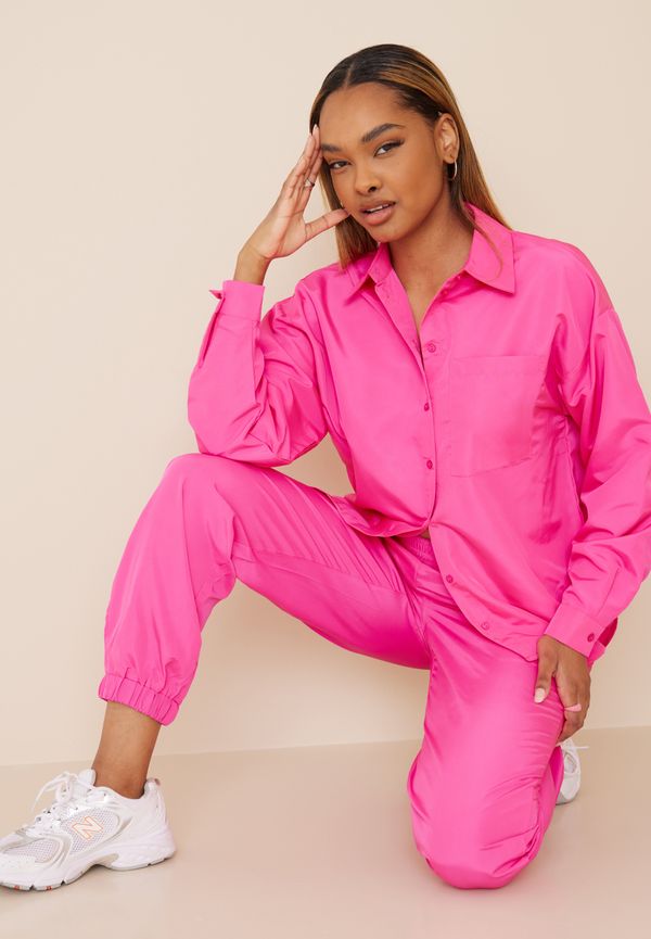 Pieces - Skjortor - Azalea Pink - Pcjylla Ls Shirt D2D - Blusar & Skjortor - shirts
