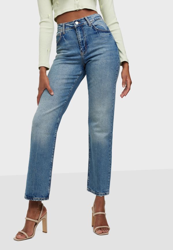 Pieces - Straight - Pcelan Hw Straight Flared Jeans - Jeans - Straight