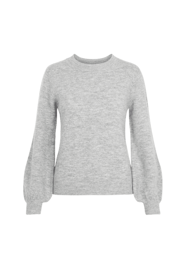pieces - Tröja pcPerla LS Knit - Grå