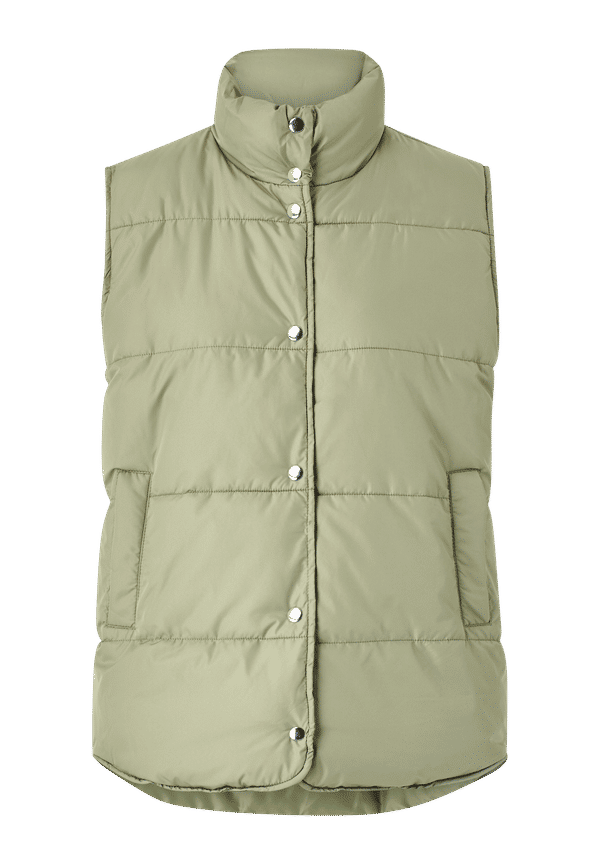 pieces - Väst pcTee Waistcoat - Grå - 34