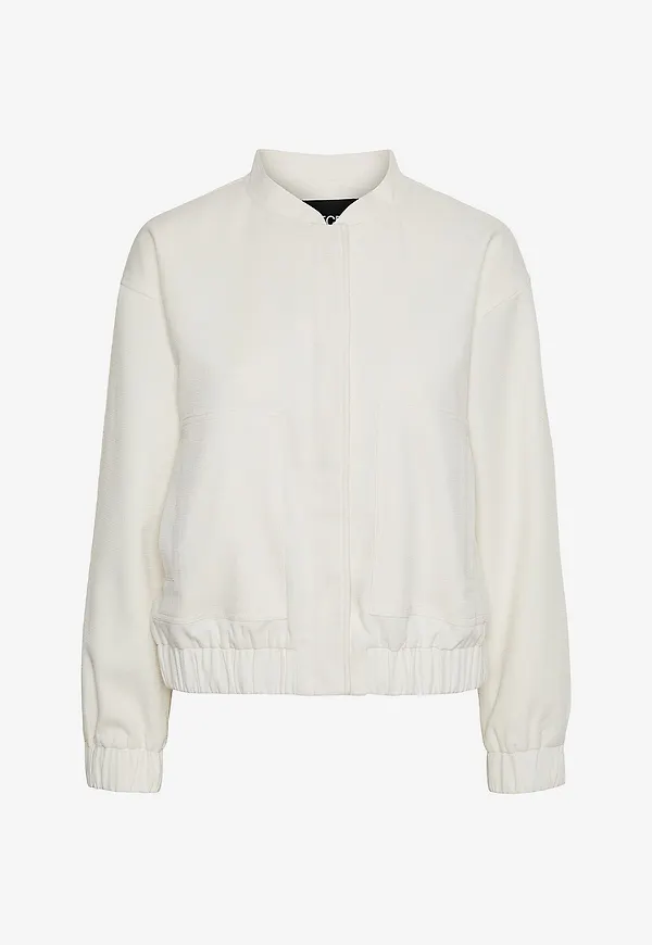 pieces - Bomberjacka pcAnnie Bomber BC - Vit