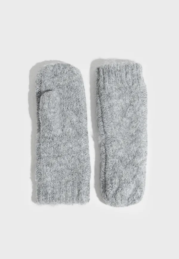 Pieces - Grå - Pcnambi Mittens Bc