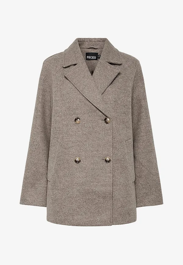 pieces - Jacka pcMarbel Coat - Brun