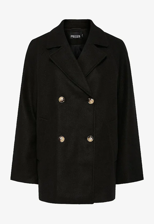 pieces - Jacka pcMarbel Coat - Svart