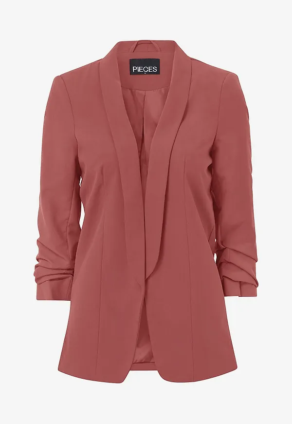 pieces - Kavaj pcBosella 3/4 Blazer - Röd