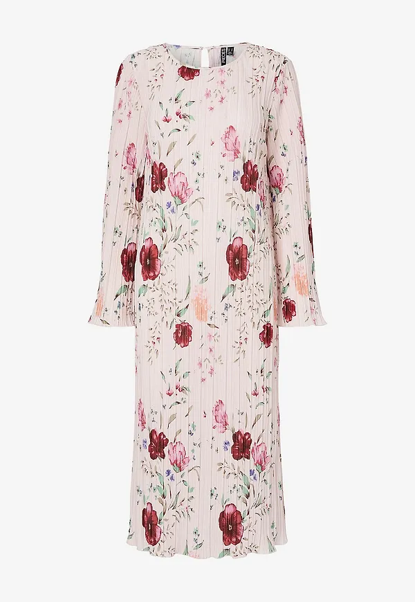 pieces - Klänning pcAmber LS Midi Dress - Rosa