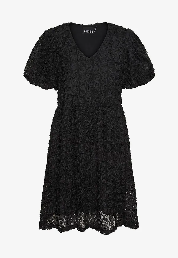pieces - Klänning pcNolia SS Dress - Svart