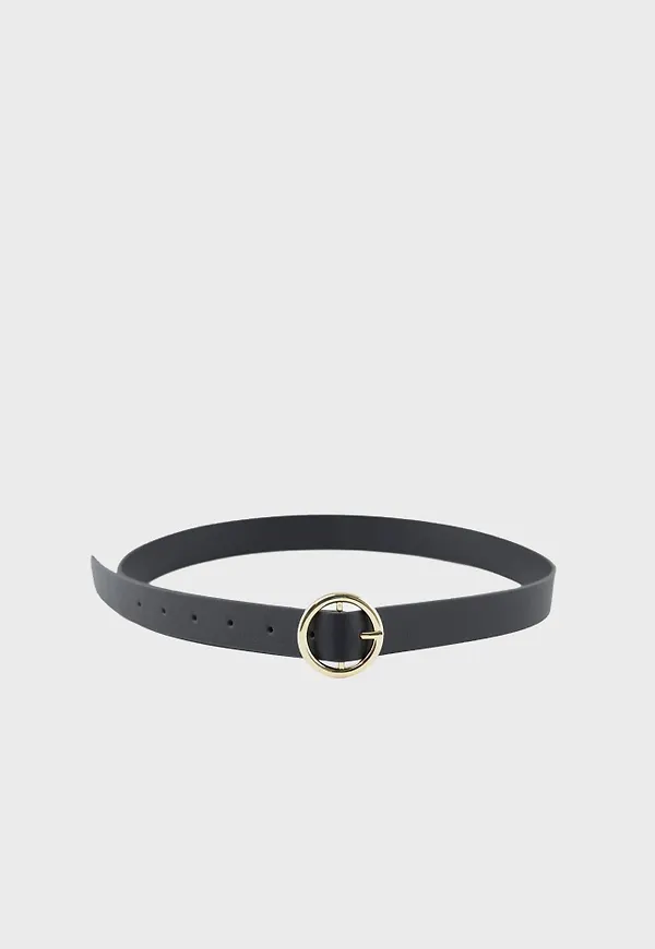 Pieces - Svart - Pcbonna Jeans Belt Noos
