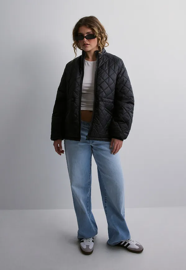 Pieces - Svart - Pcbridget Quilted Jacket