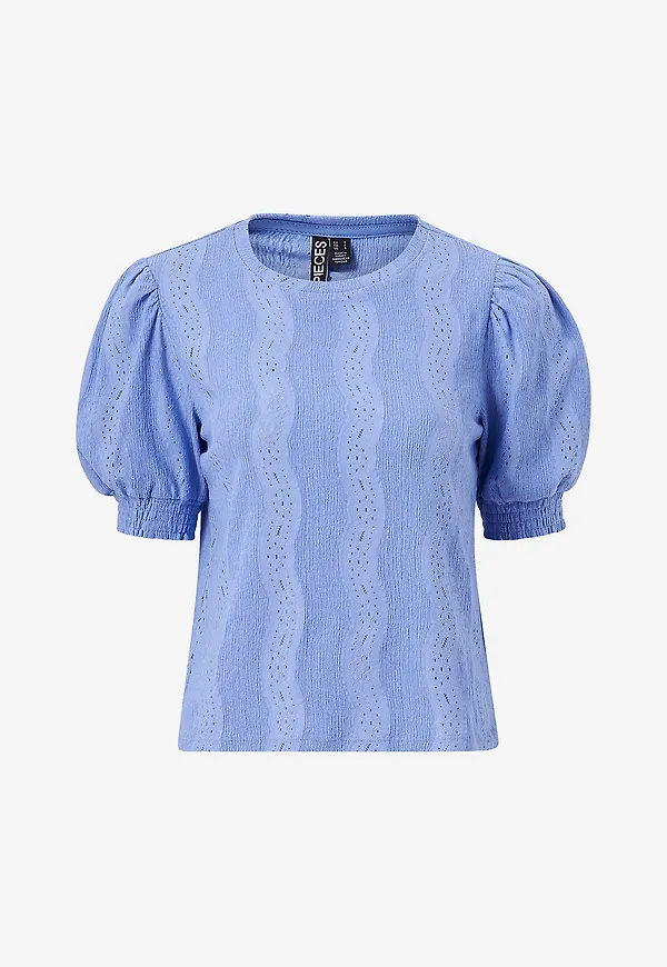 pieces - Topp pcLayla 2/4 Top - Blå