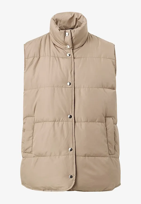 pieces - Väst pcTee Waistcoat - Brun