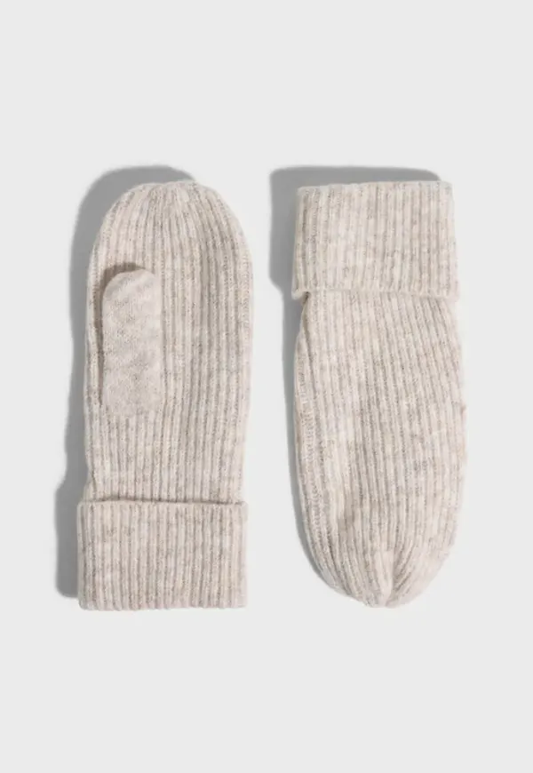 Pieces - Beige - Pcmoella Mittens Noos Bc