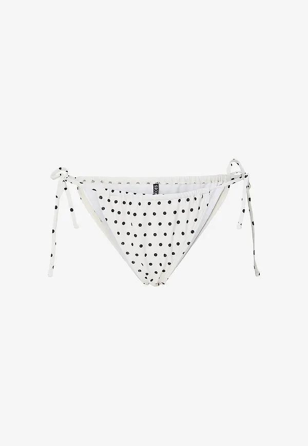 pieces - Bikinitrosa pcBaomi Bikini Tie Bottom - Vit