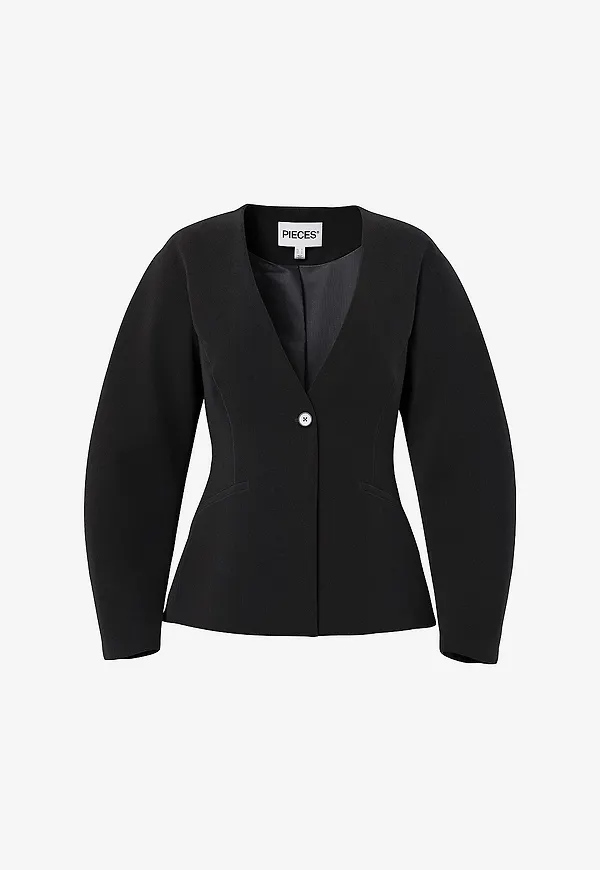 pieces - Blazer pcKamil LS Fitted - Svart