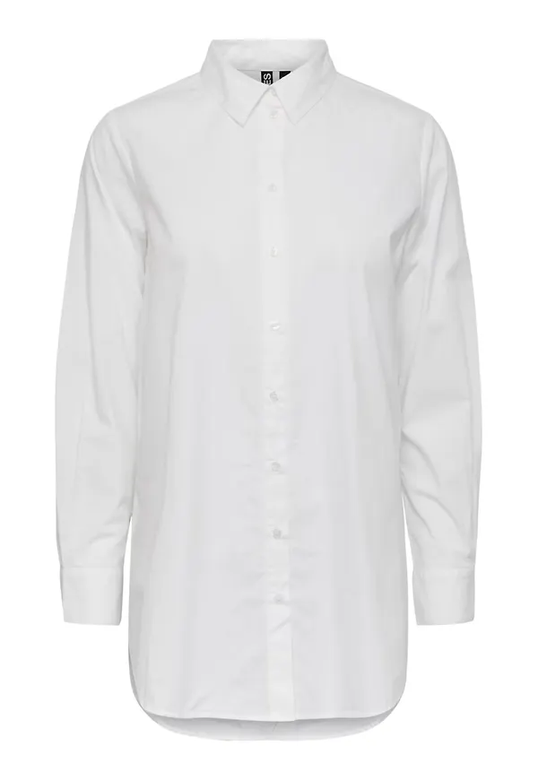 PIECES Blus 'Jiva' off-white