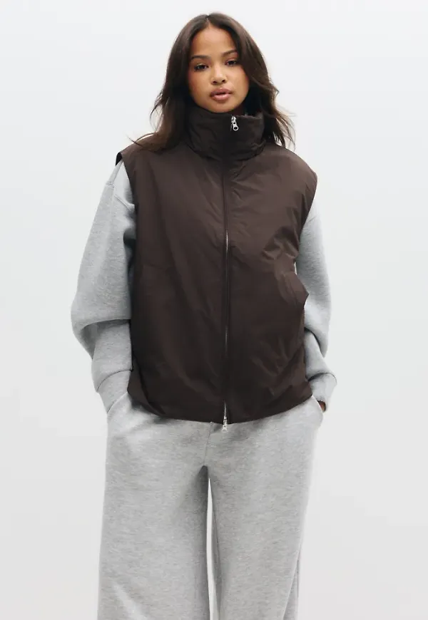 Pieces - Brun - Pcsif Vest Noos Bc