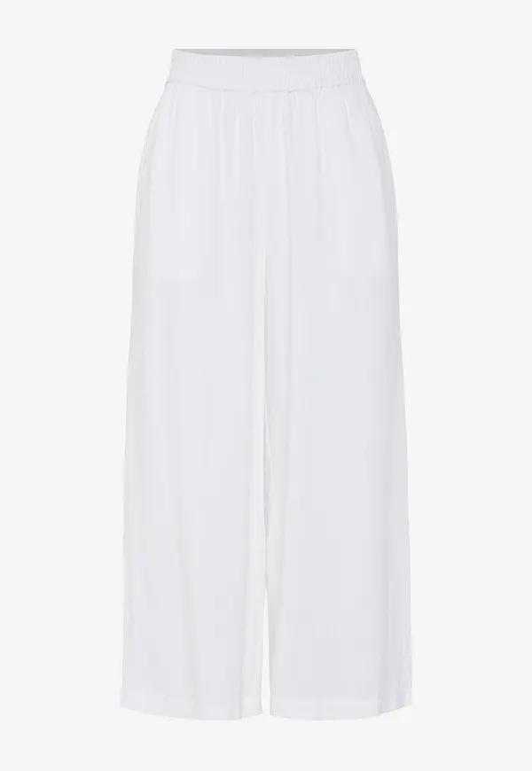 pieces - Culottes pcPia HW Wide Wvn - Vit